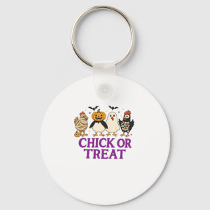 Ghost Reading in Cozy Halloween Library Classic T- Key Ring