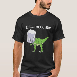 Ghost Rex Dinosaur Roo I Mean Boo Funny Halloween T-Shirt