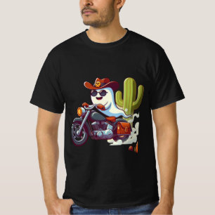 Ghost Rider Motorcycle T-Shirt – Spooky Biker Tee