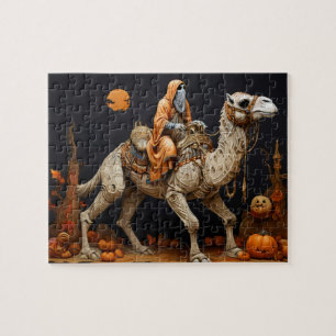Ghost riding a camel jigsaw puzzle