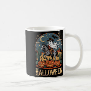 Ghost Riding Horse Halloween Season  Coffee Mug