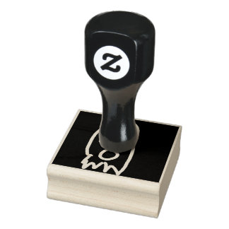Ghost Rubber Stamp