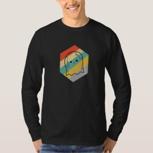 Ghost Scream Calling Halloween  Face T-Shirt