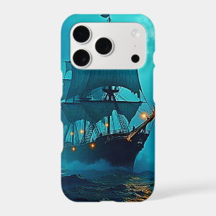Ghost Ship on the Stormy Seas Design