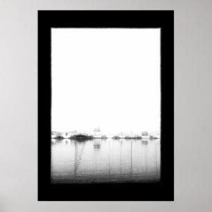 Ghost Ships No 1 with Border Poster