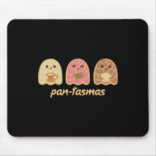 Ghost Shirt Cute Ghost Fall For Women Girls Mouse Pad