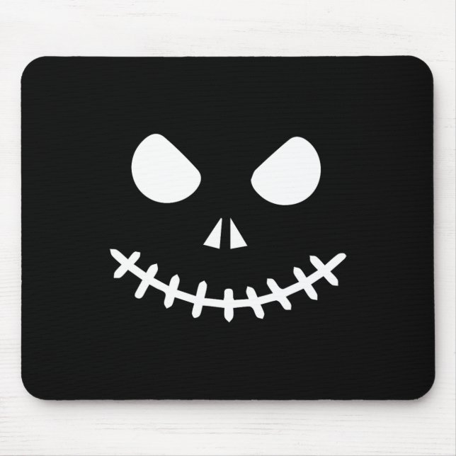 Ghost Skeleton Halloween  Mouse Pad (Front)