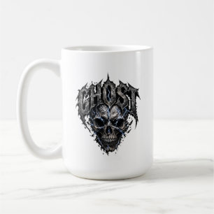 Ghost Skull Gothic Graphic Coffee Mug