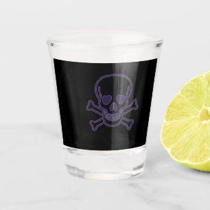Ghost Skull shot glass