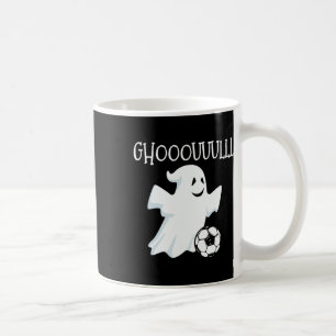 Ghost Soccer Halloween Coffee Mug