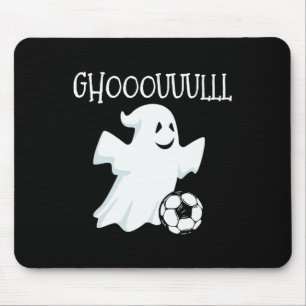 Ghost Soccer Halloween  Mouse Pad