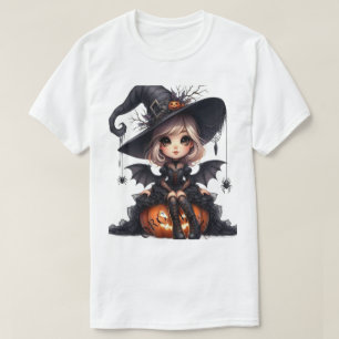 Ghost Spooky Mama Retro Halloween Vintage Design T-Shirt