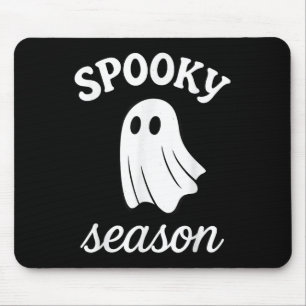 Ghost Spooky Season Halloween Costume  Mouse Pad