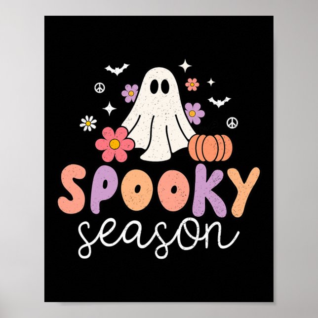 Ghost Spooky Season  Poster (Front)
