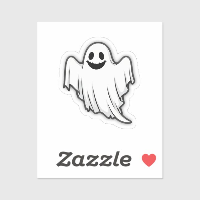 Ghost sticker (Sheet)