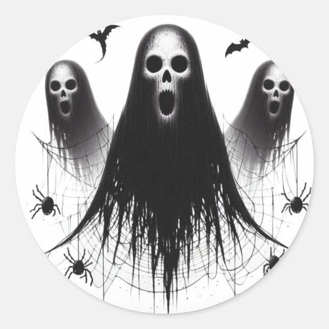 Ghost Stickers  (Front)