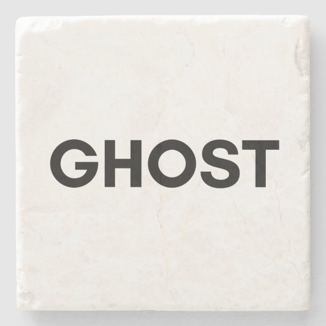 ghost stone coaster (Front)