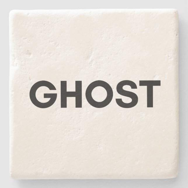 ghost stone coaster (Front)