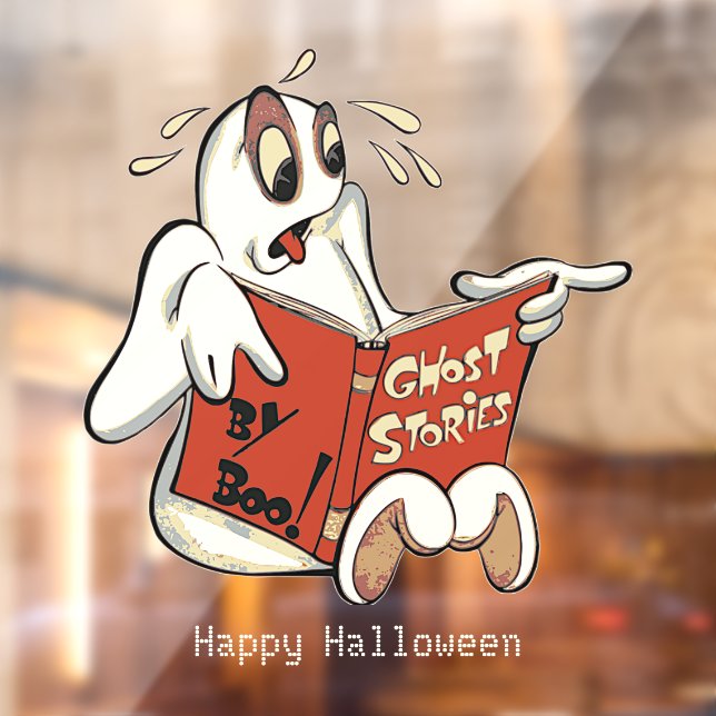 Ghost Stories Halloween Window Cling (Sheet 2)