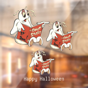 Ghost Stories Halloween Window Cling