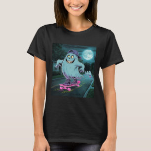 Ghost Summerween Just Waiting For Halloween T-Shirt