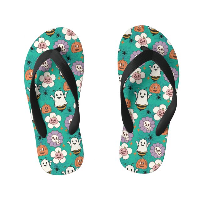 Ghost Swarm Kid's Thongs (Footbed)