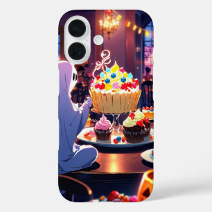 Ghost Tea Party iPhone 16 Case