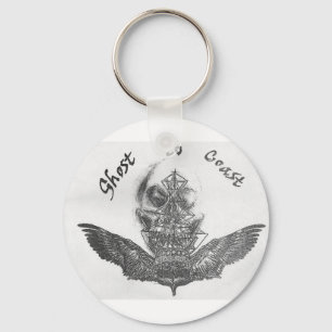 Ghost to Coast Ghost ship keychain