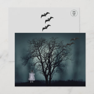 Ghost Toddler Postcard