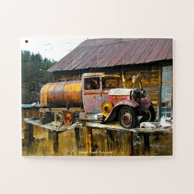 Ghost Town Colorado Jigsaw Puzzle (Horizontal)