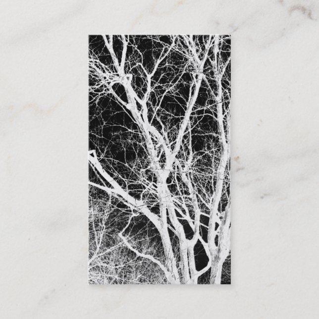 ghost tree business card (Front)