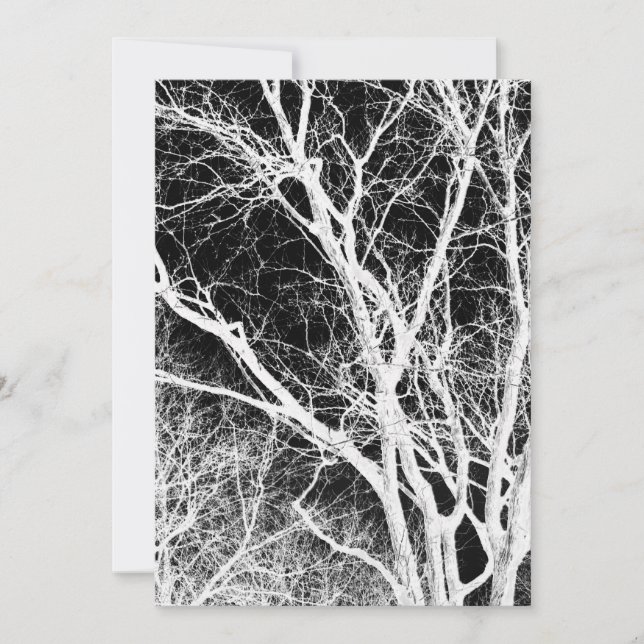 ghost tree invitation (Front)