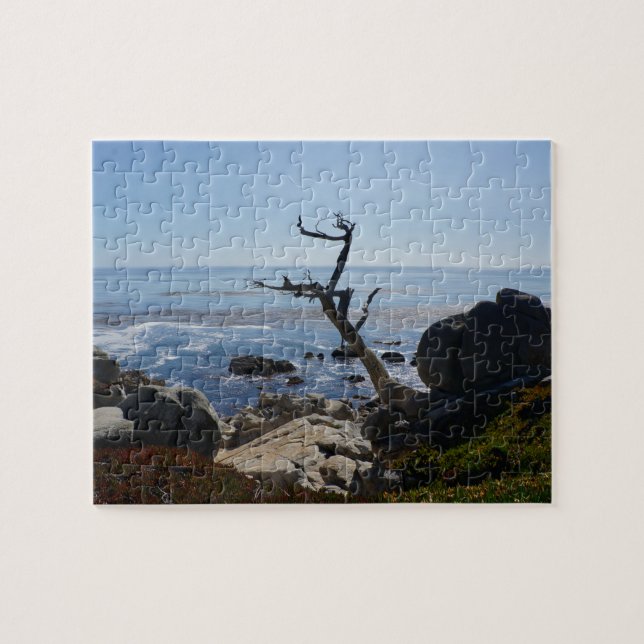 Ghost Tree - Scenic 17 Mile Drive Jigsaw Puzzle (Horizontal)