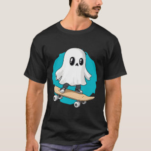 Ghost Trippy Vaporwave Halloween Techno Rave Edm M T-Shirt