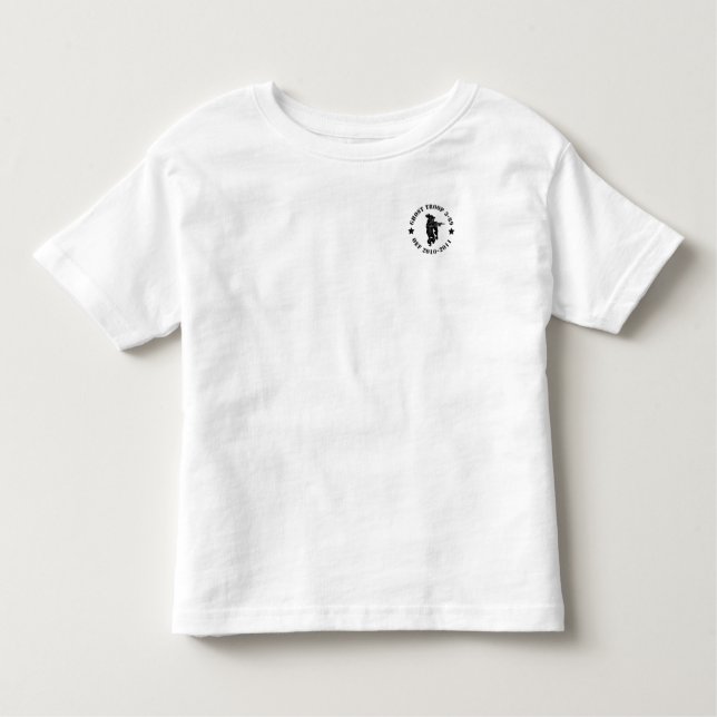 Ghost Troop Toddler Shirt (Front)