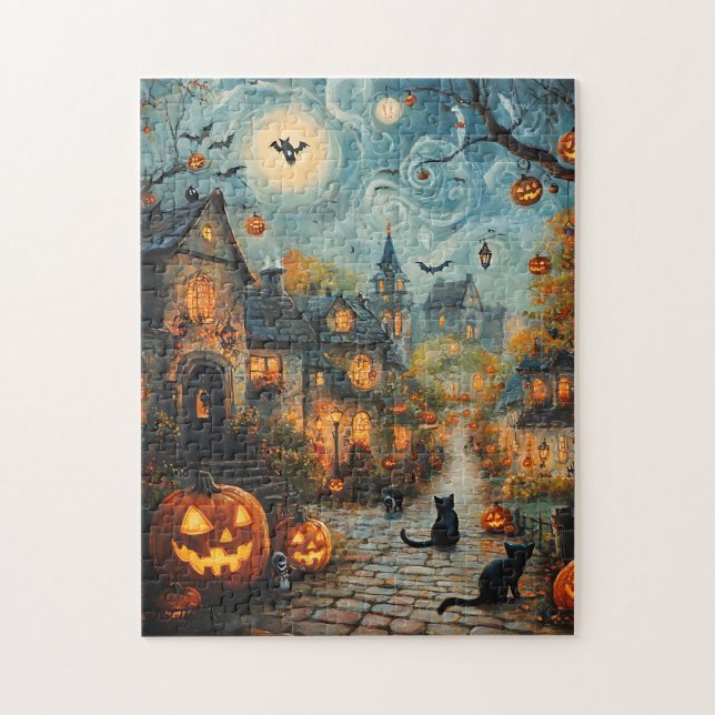 Ghost Village Puzzle (Vertical)