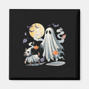 Ghost Walking Dog Magnet