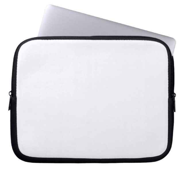 Ghost White Laptop Sleeve (Front)