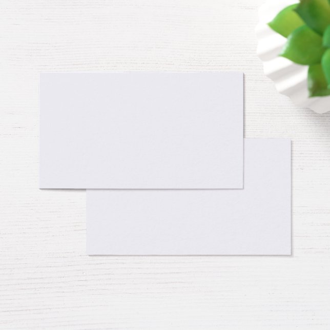 Ghost White Profile Card (Desk)