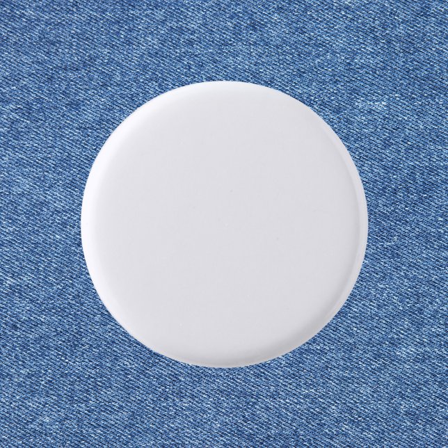 Ghost White Solid Color 3 Cm Round Badge (Creator Uploaded)