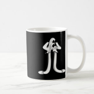 Ghost X Koko The Clown Scary Goth Coffee Mug
