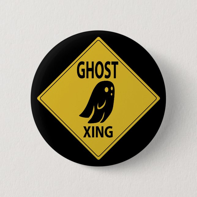 Ghost Xing 6 Cm Round Badge (Front)