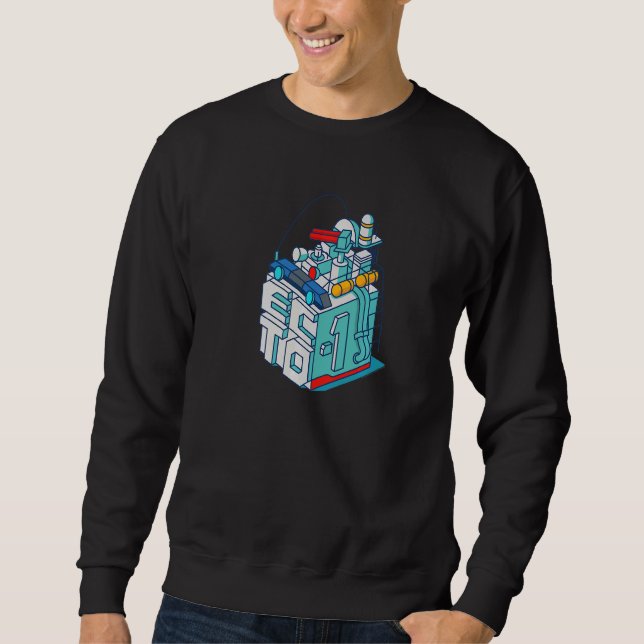 Ghostbusters Afterlife Ecto Cube Sweatshirt (Front)