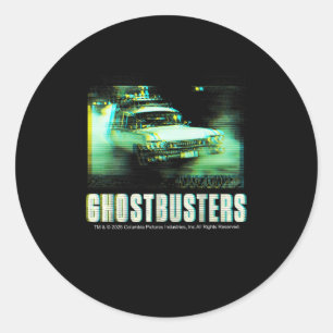 Ghostbusters Halloween Design Ghostbusters Premium Classic Round Sticker