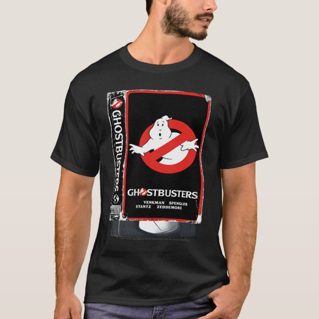 Ghostbusters VHS Tape T-Shirt (Front)