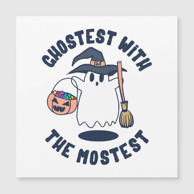 Ghostest Funny Spooky Witch (Front)