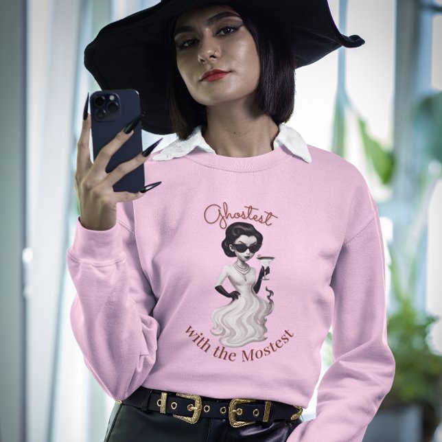 Ghostest with the Mostest Halloween Sweatshirt (Creator Uploaded)