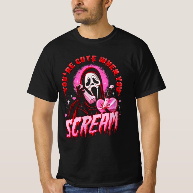 Ghostface cute T-Shirt (Front)
