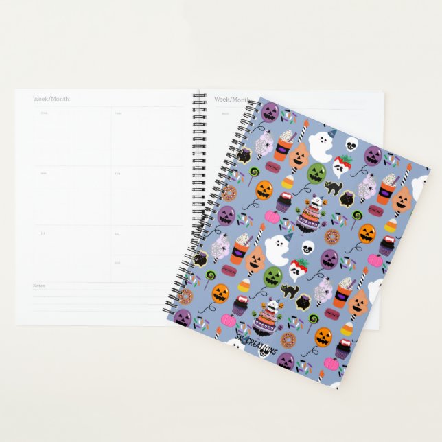 Ghostie Boo Day Celebration Pattern Planner (Display)