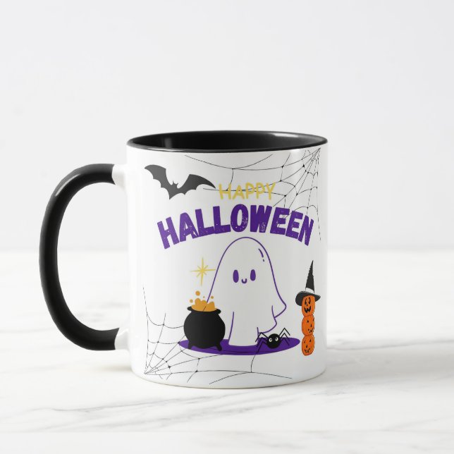 Ghostie Halloween, Ghostie Mug (Left)